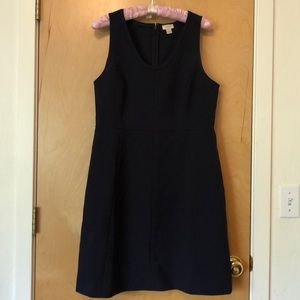J. Crew navy dress